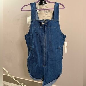 Denim Sleeveless Romper